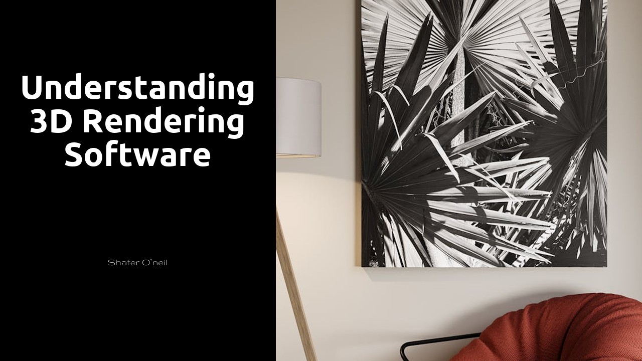 Understanding 3D Rendering Software 