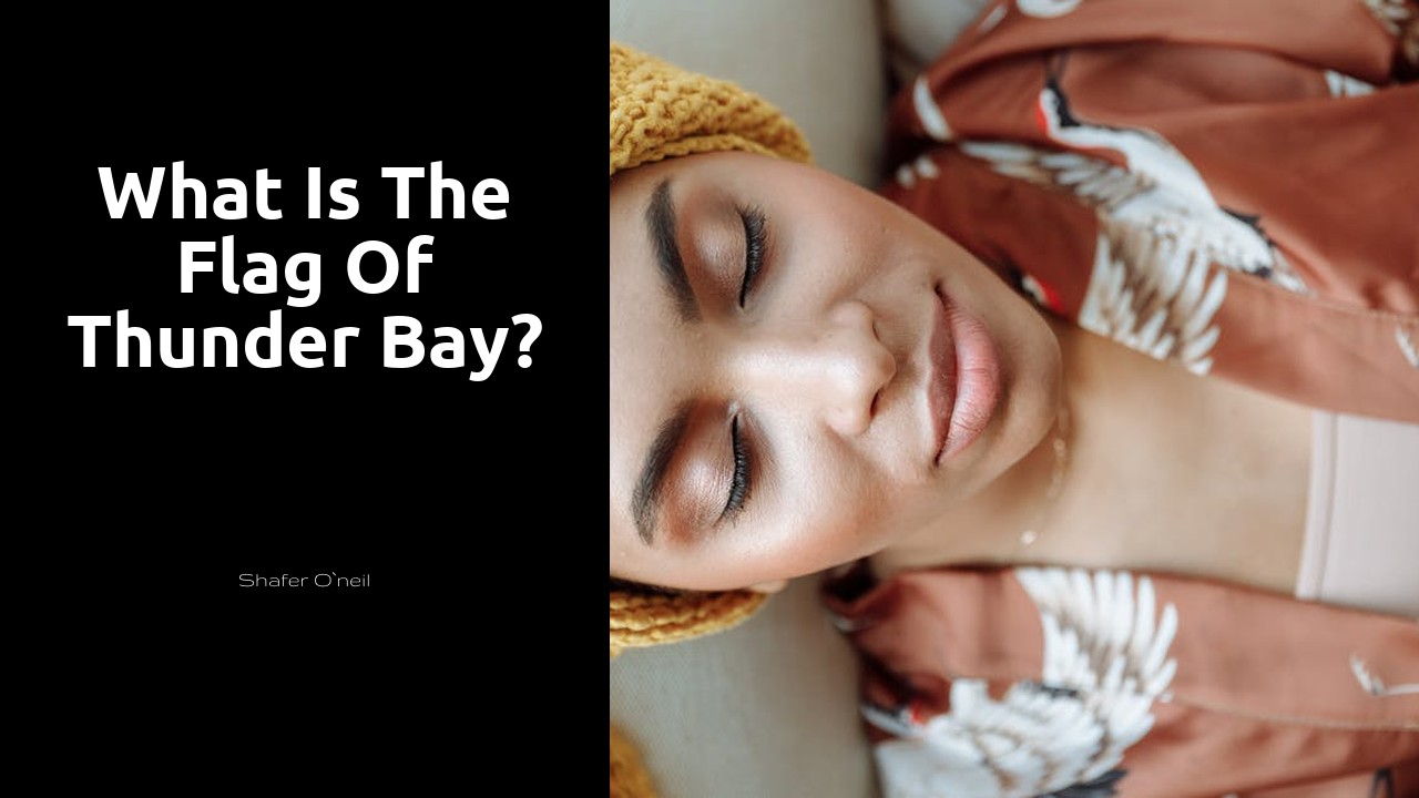 What is the flag of Thunder Bay?